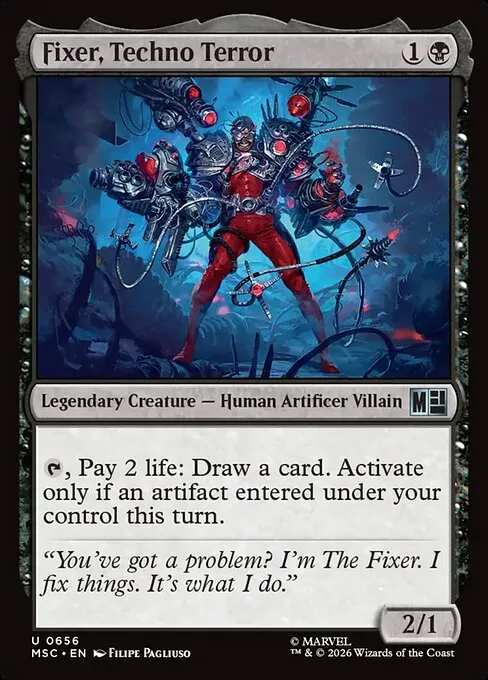 Fixer, Techno Terror - Foil
