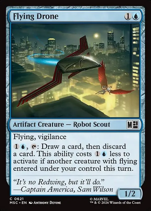 Flying Drone - Foil