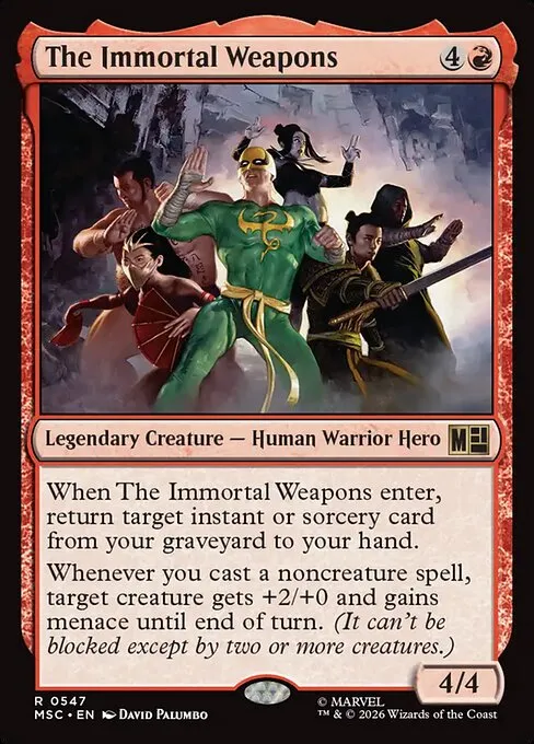 The Immortal Weapons - Foil