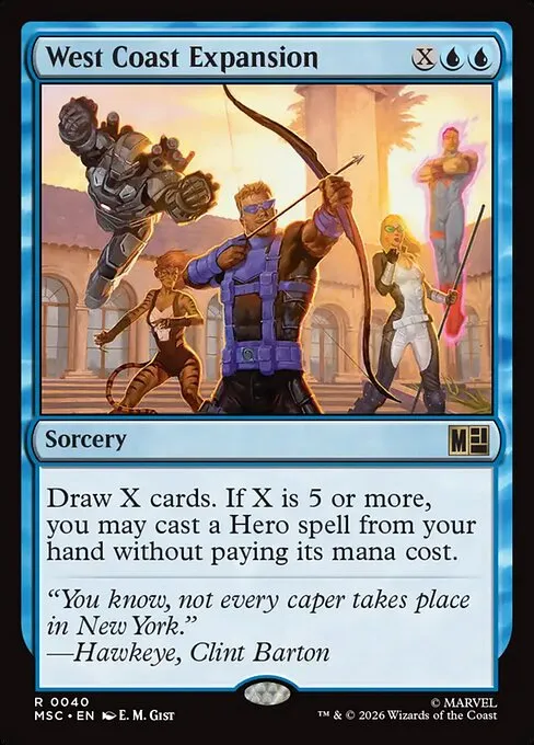 West Coast Expansion - Foil