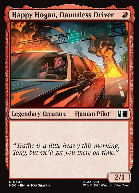 Happy Hogan, Dauntless Driver - Foil