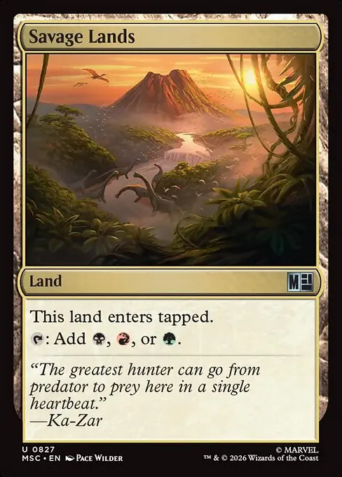 Savage Lands - Foil
