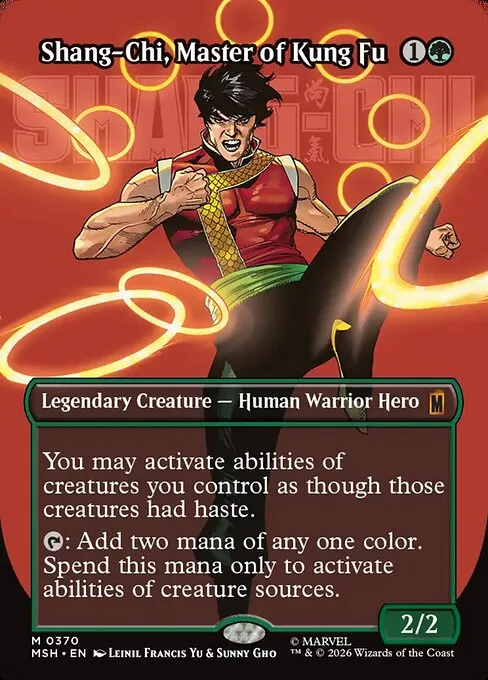 Shang-Chi, Master of Kung Fu - Foil