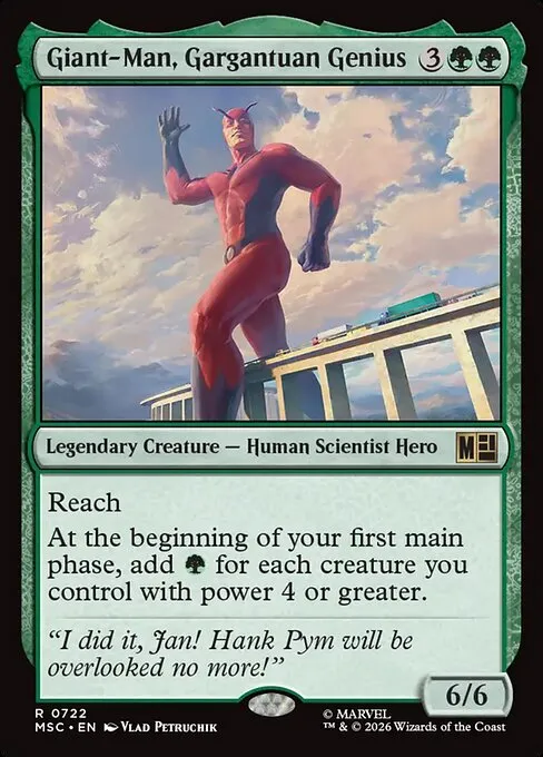 Giant-Man, Gargantuan Genius - Foil