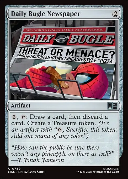 Daily Bugle Newspaper - Foil
