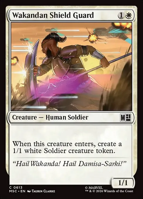 Wakandan Shield Guard - Foil