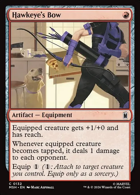 Hawkeye's Bow - Foil