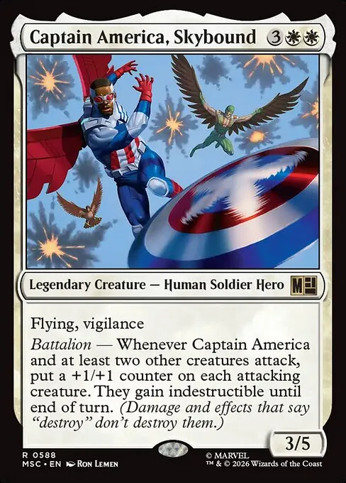 Captain America, Skybound - Foil