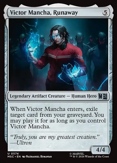 Victor Mancha, Runaway - Foil