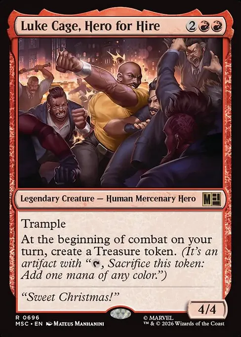 Luke Cage, Hero for Hire - Foil