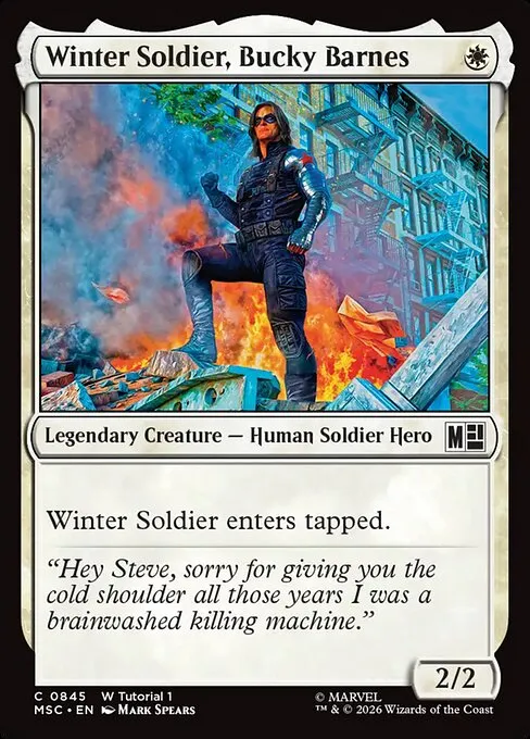 Winter Soldier, Bucky Barnes - Foil