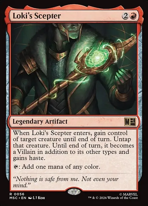 Loki's Scepter - Foil