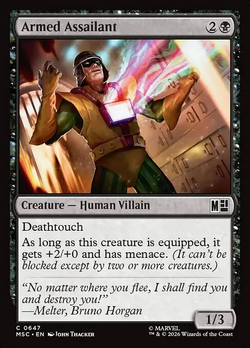 Armed Assailant - Foil