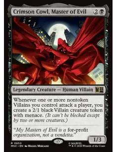 Crimson Cowl, Master of Evil