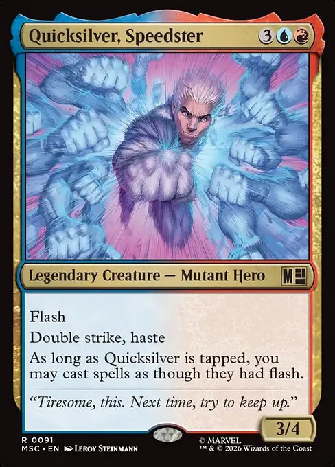 Quicksilver, Speedster - Foil