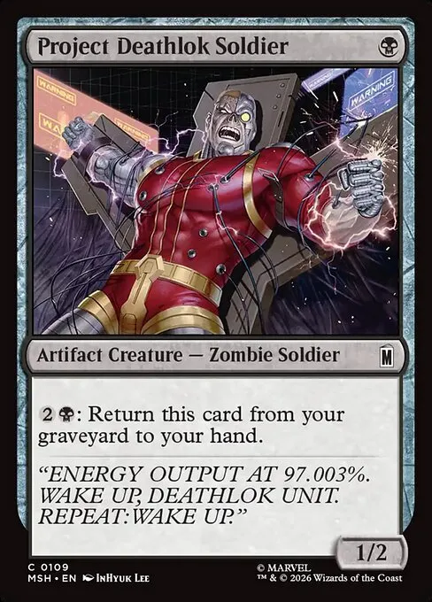 Project Deathlok Soldier - Foil