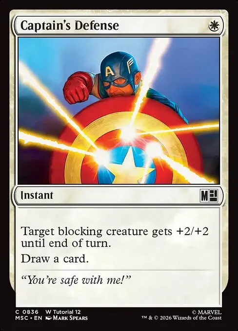 Captain's Defense - Foil