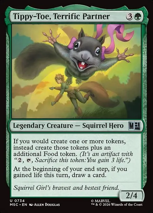 Tippy-Toe, Terrific Partner - Foil