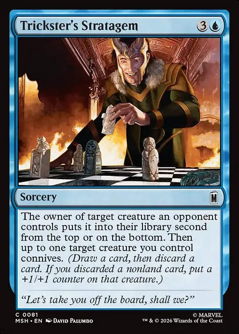 Trickster's Stratagem - Foil