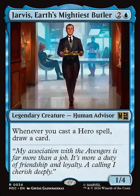 Jarvis, Earth's Mightiest Butler - Foil