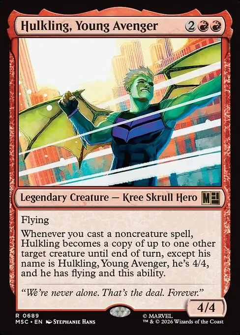 Hulkling, Young Avenger - Foil