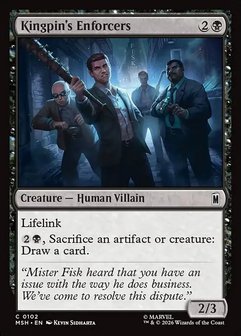 Kingpin's Enforcers - Foil