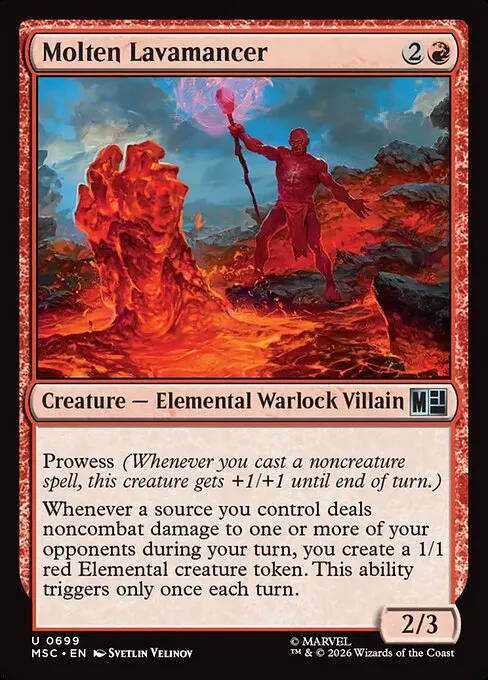 Molten Lavamancer - Foil