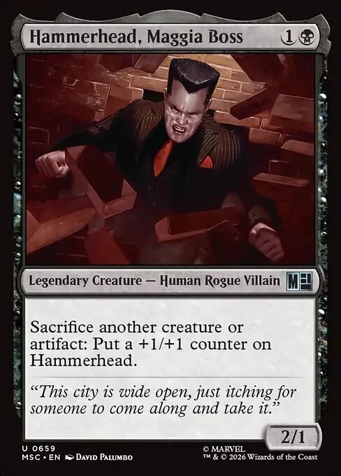 Hammerhead, Maggia Boss - Foil
