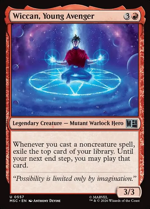 Wiccan, Young Avenger - Foil