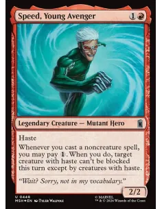 Speed, Young Avenger