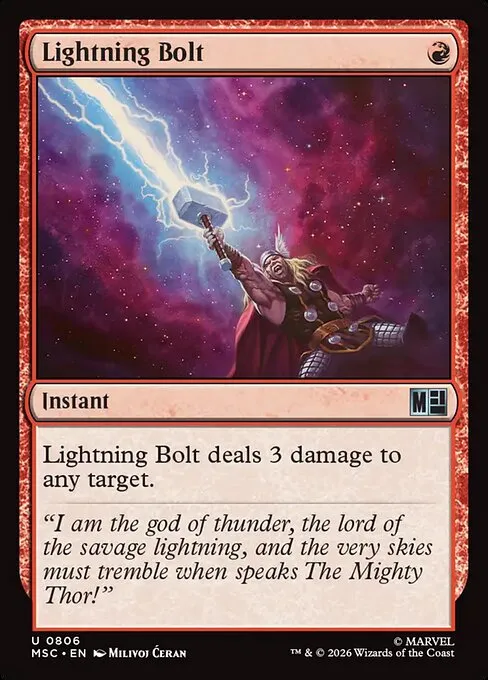 Lightning Bolt - Foil
