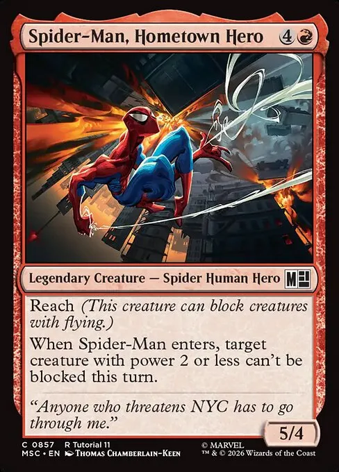 Spider-Man, Hometown Hero - Foil