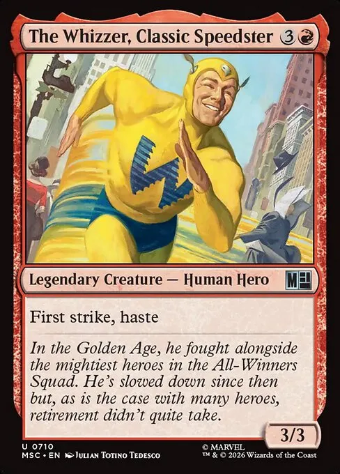 The Whizzer, Classic Speedster - Foil
