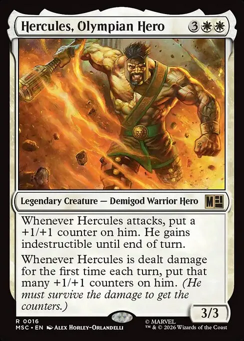 Hercules, Olympian Hero - Foil