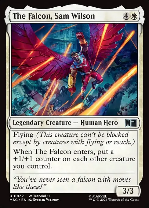 The Falcon, Sam Wilson - Foil