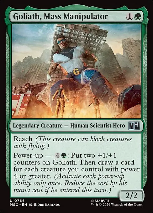 Goliath, Mass Manipulator - Foil
