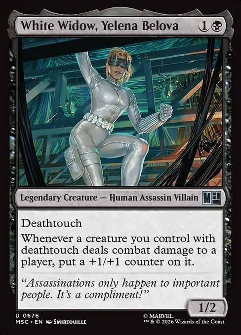 White Widow, Yelena Belova - Foil