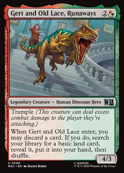 Gert and Old Lace, Runaways - Foil