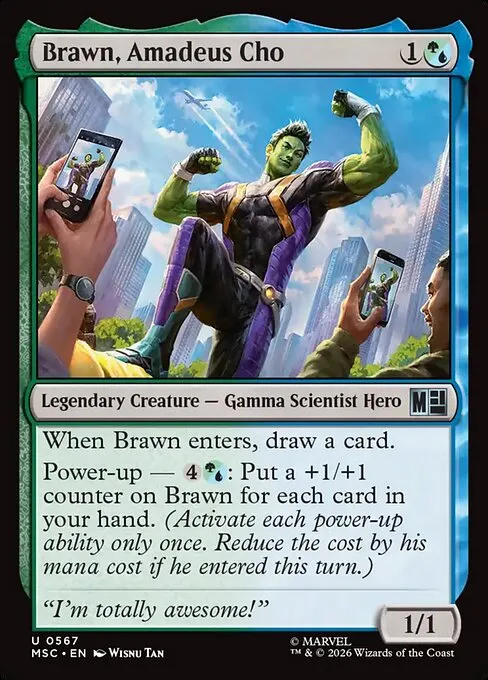 Brawn, Amadeus Cho - Foil