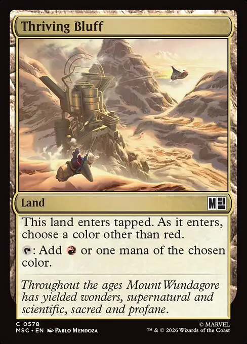 Thriving Bluff - Foil