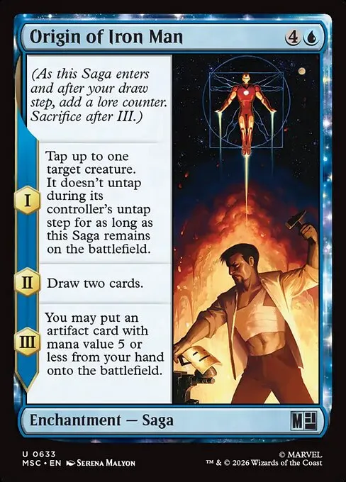 Origin of Iron Man - Foil