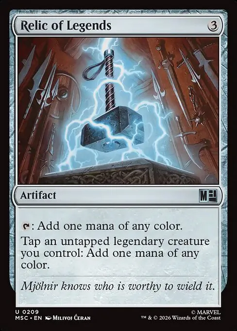 Relic of Legends - Foil
