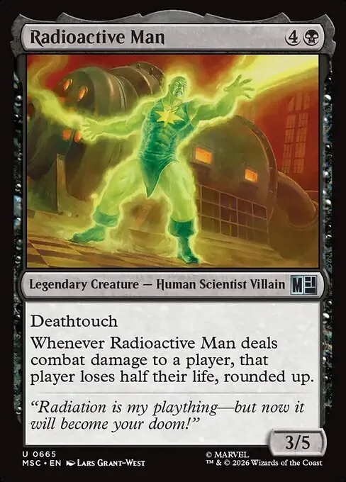 Radioactive Man - Foil