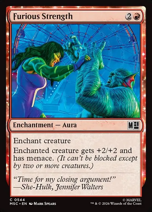 Furious Strength - Foil