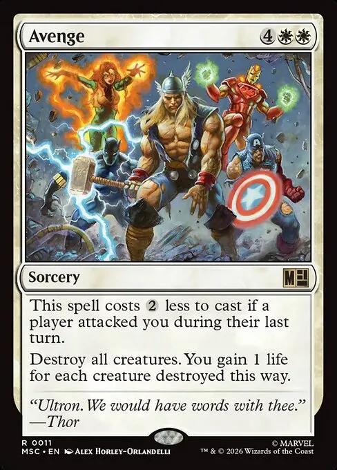 Avenge - Foil