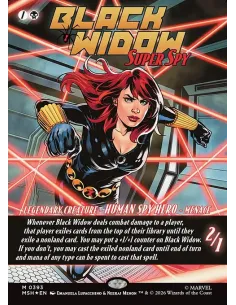 Black Widow, Super Spy - Foil