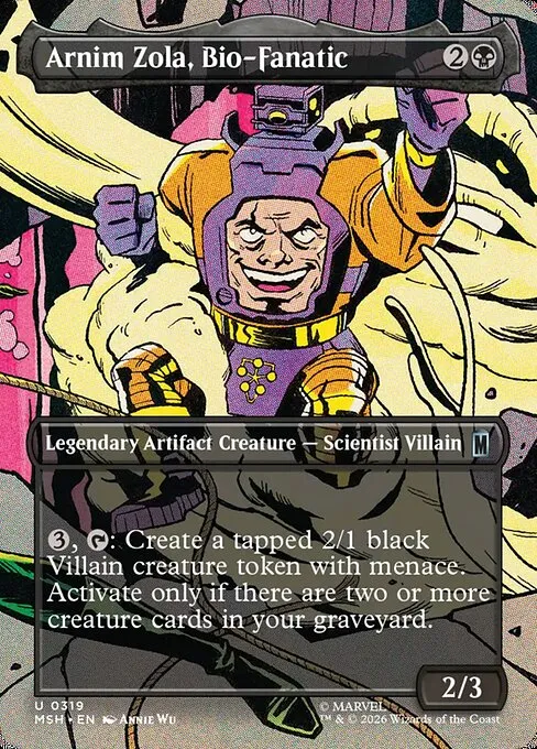 Arnim Zola, Bio-Fanatic - Foil