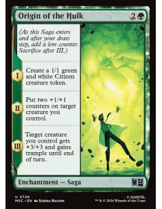 Origin of the Hulk - Foil