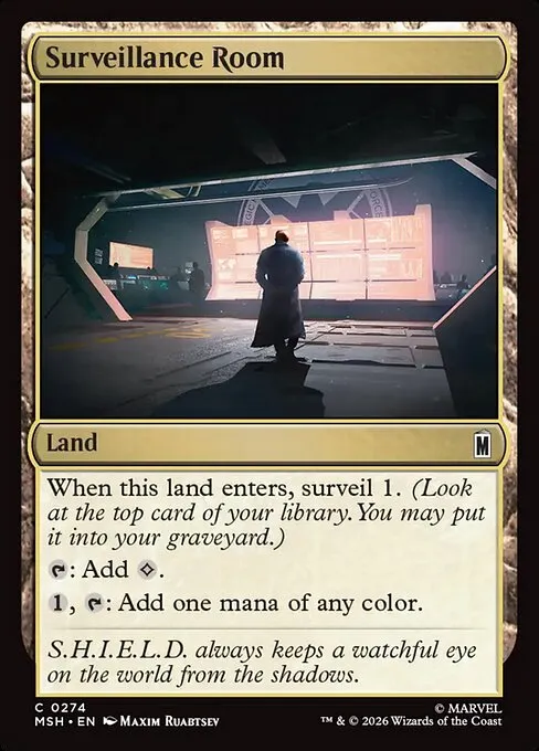 Surveillance Room - Foil