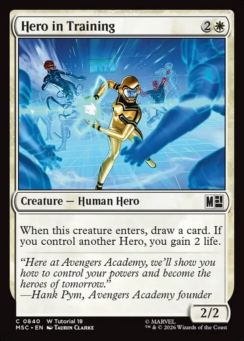 Hero in Training - Foil